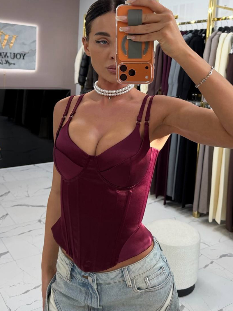 Strapless Bra Backless - Seksowny damski top typu gorset bez
