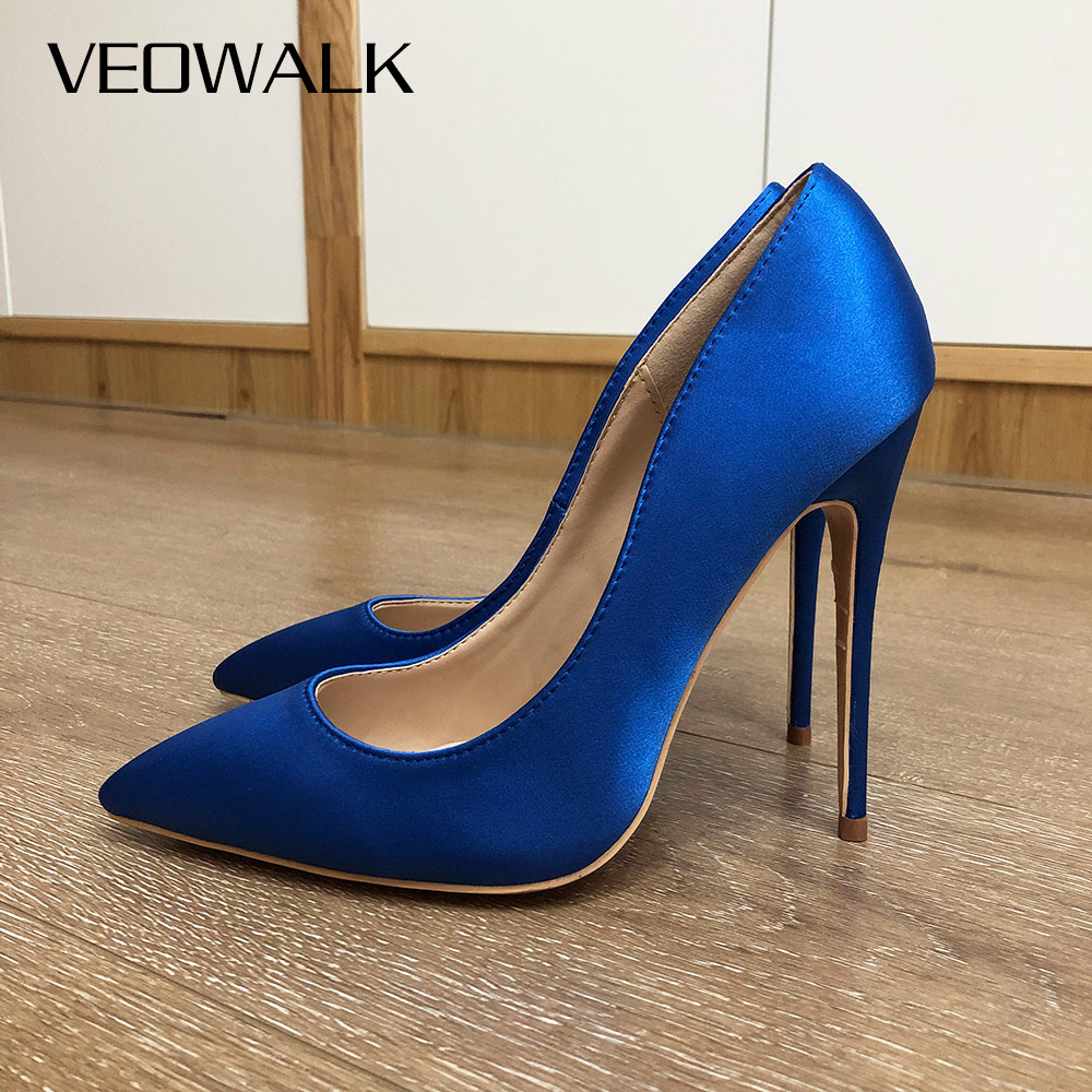 Veowalk Royal Blue kobiety sat – Slip Dress Satin recenzja i cena