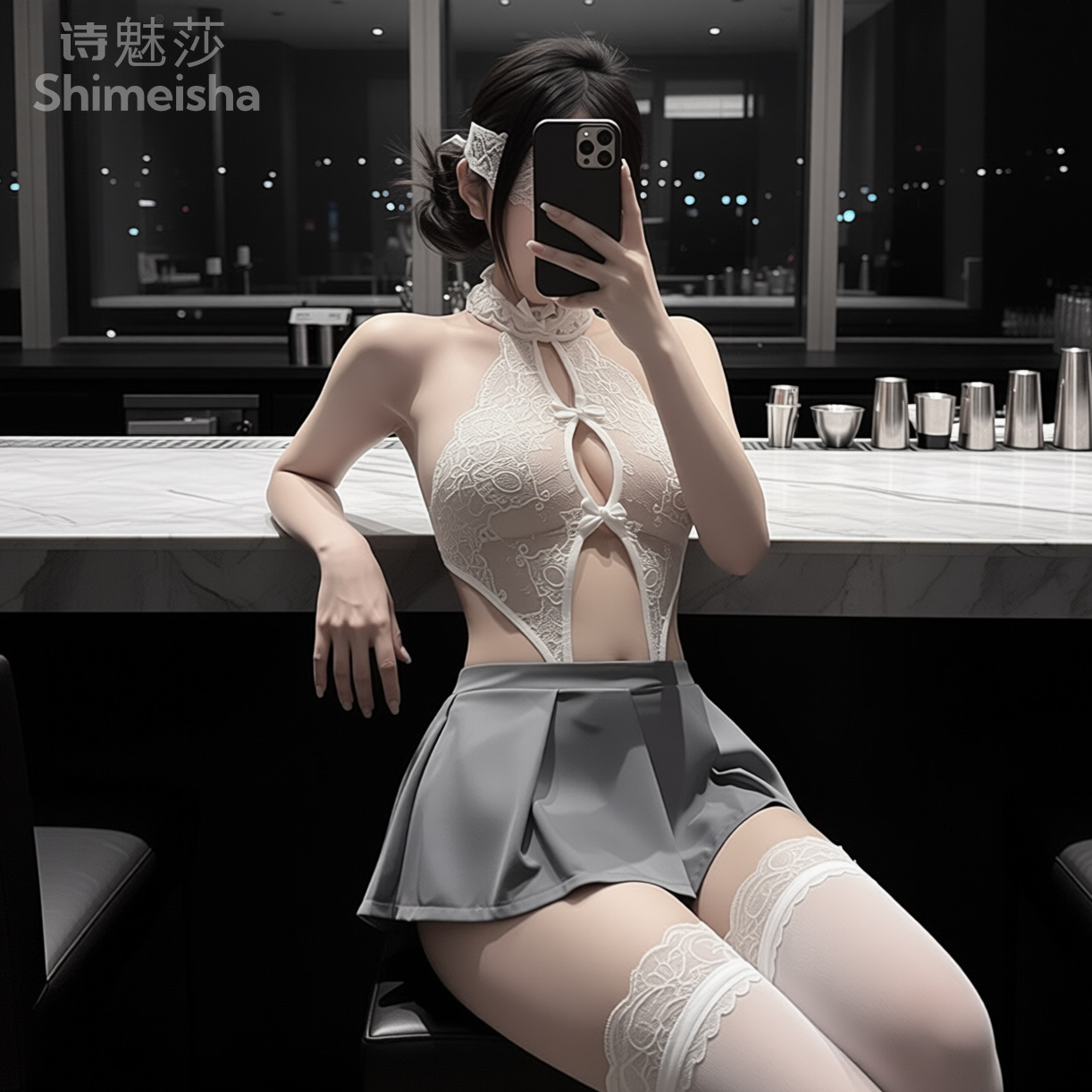 jimiko Damski biały koronkowy  – Lace Teddy Lingerie recenzja i cena