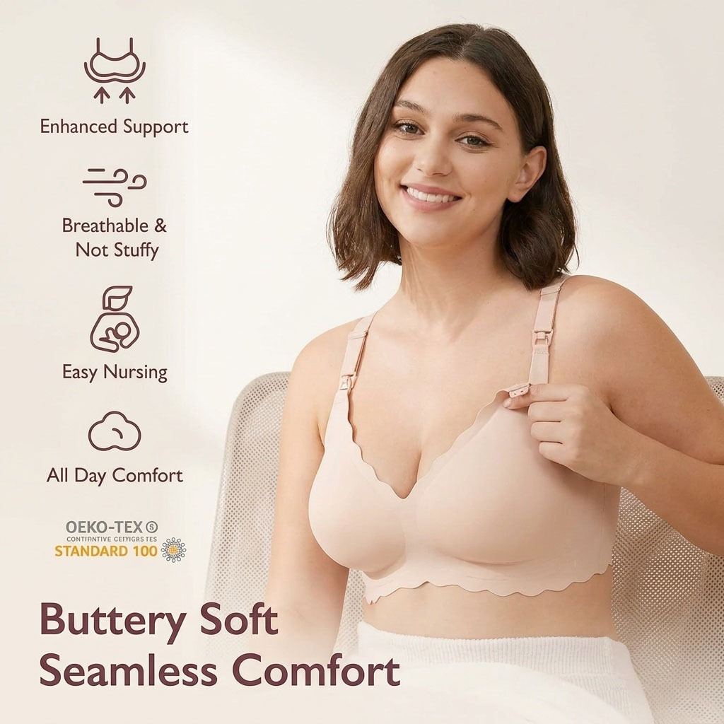 Biustonosz ciążowy i do karmie – Nursing Bra Sleep recenzja i cena