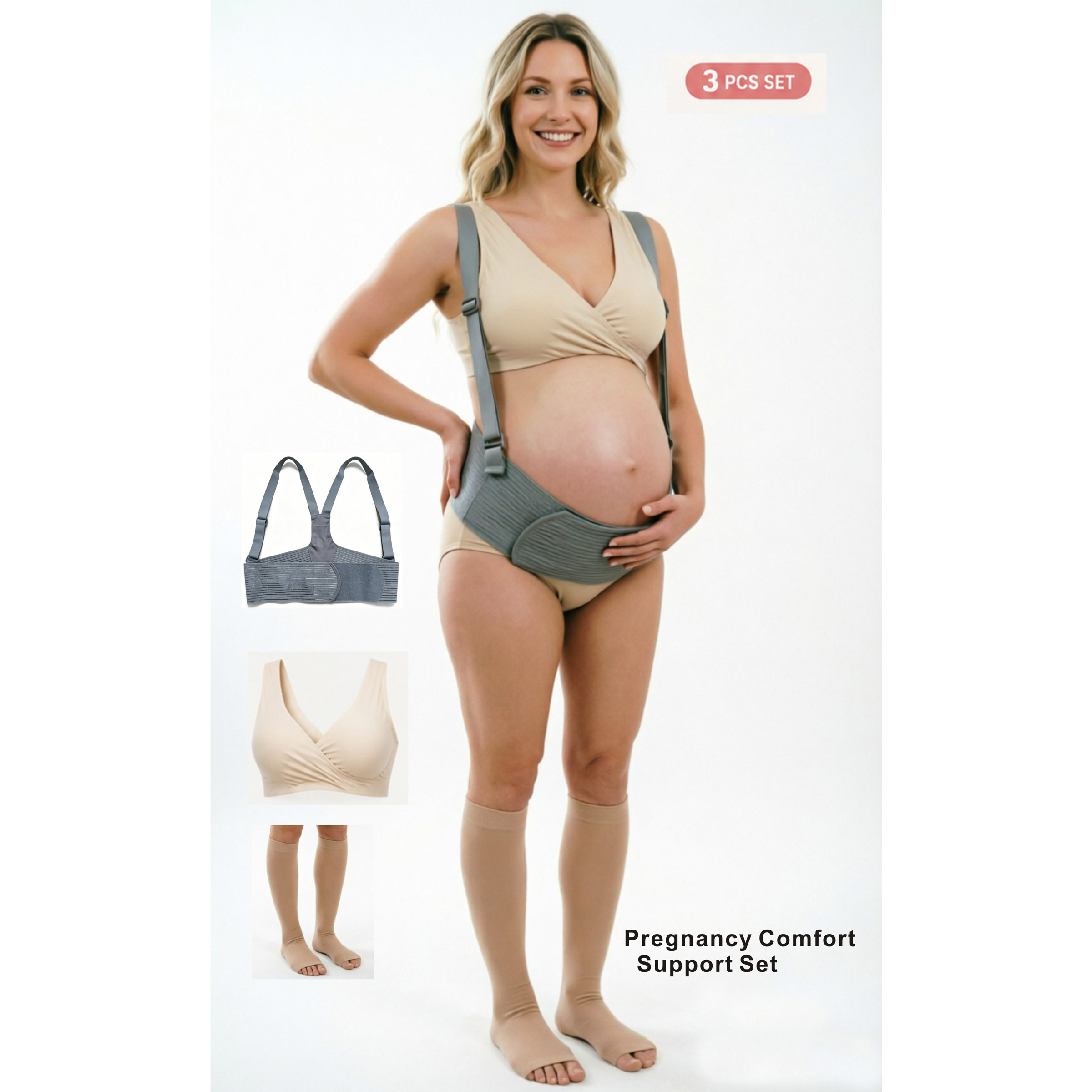 3-częściowy zestaw niezbędnych – Nursing Bra Sleep recenzja i cena